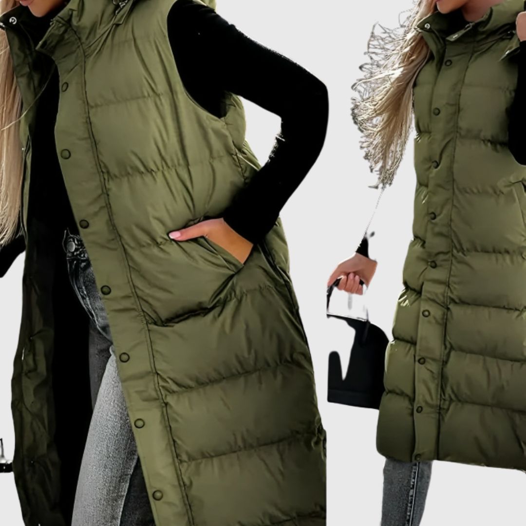 Claire - Padded Long Coat