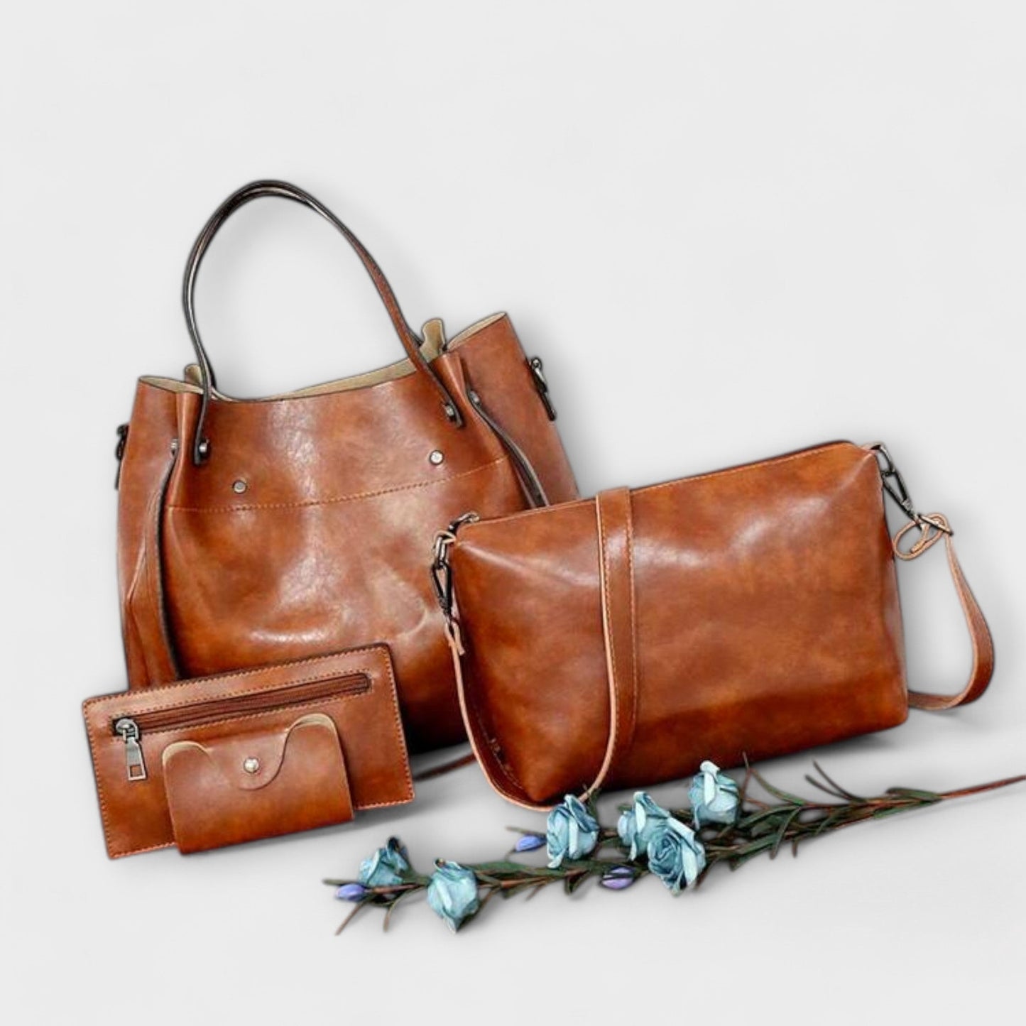 Aurora - 4-Piece Vintage Bag Set