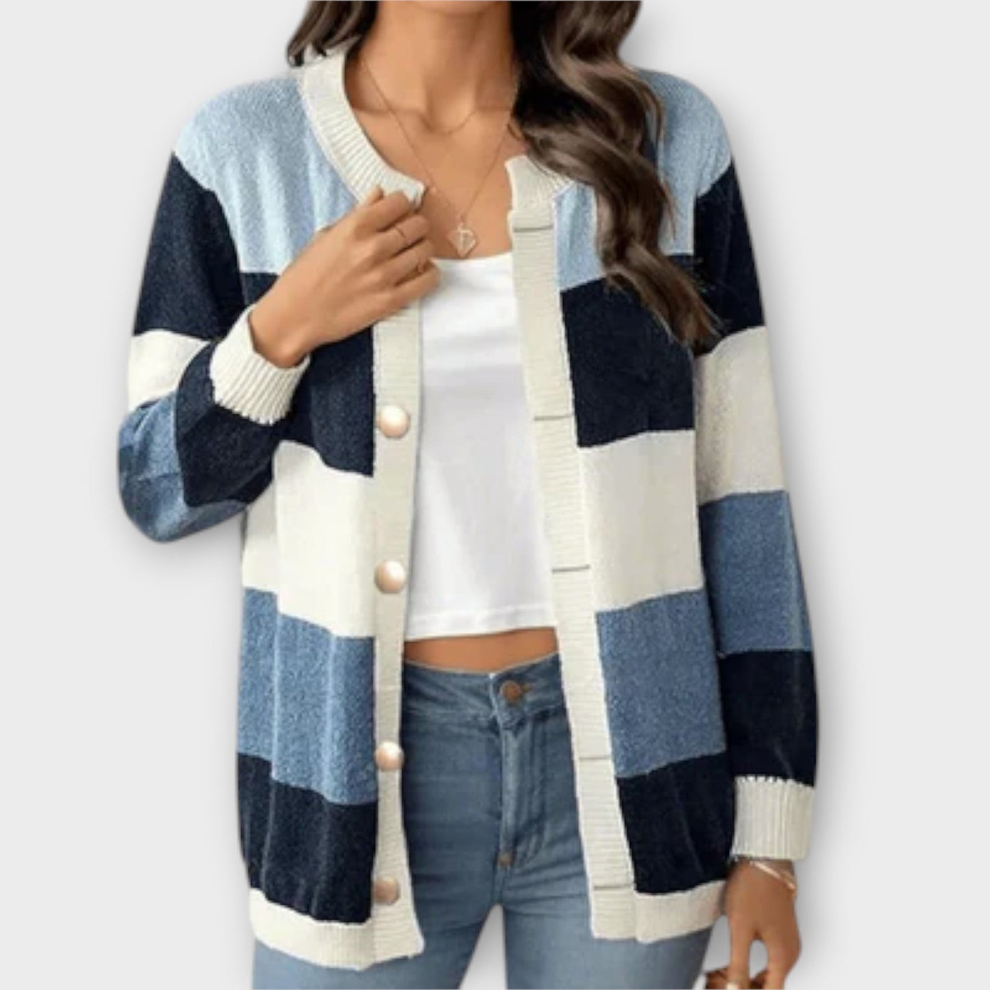 Aurora Striped Cardigan