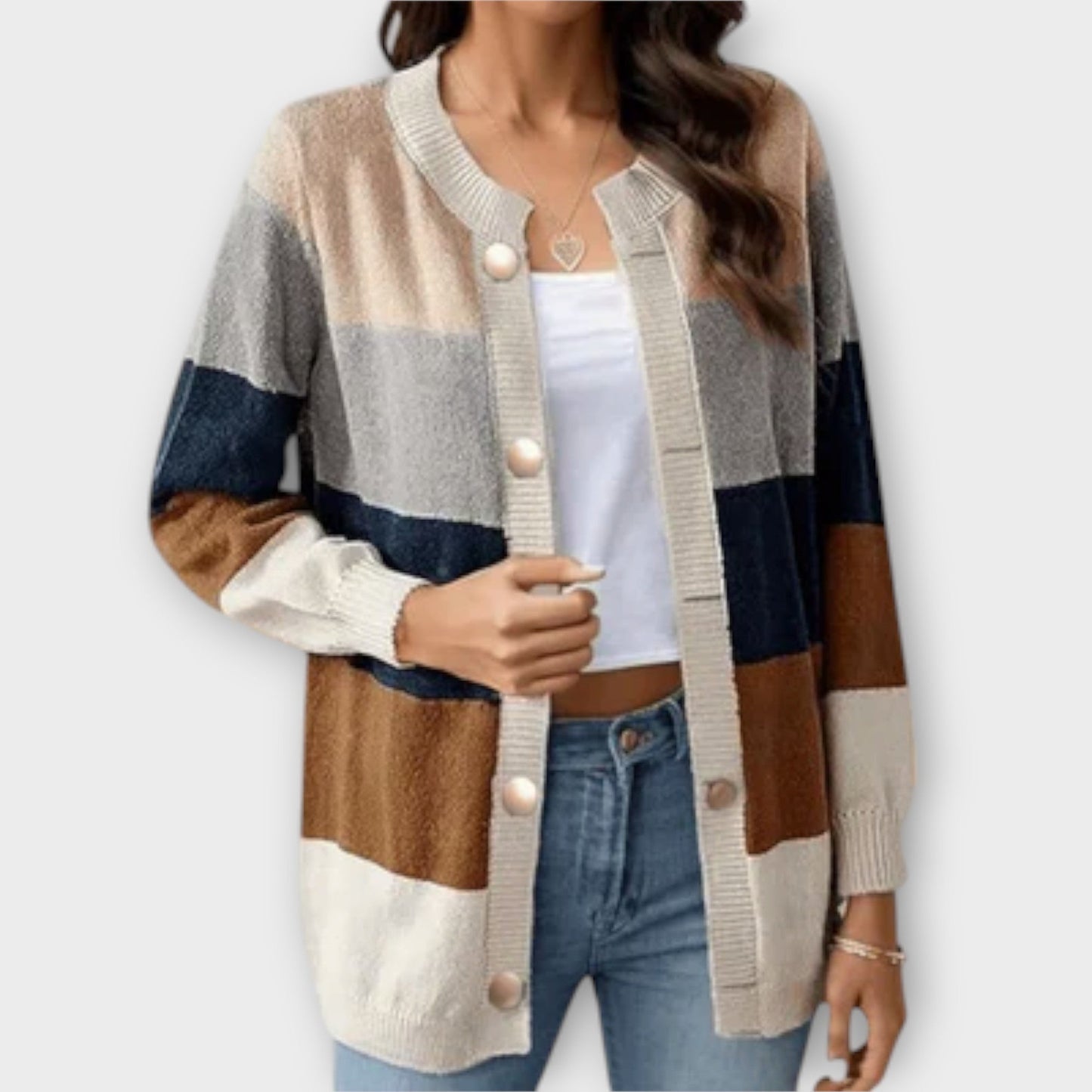 Aurora Striped Cardigan