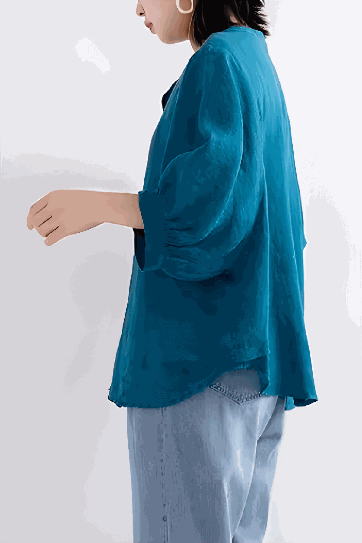 Relaxed Loose Breathable Linen Blouse