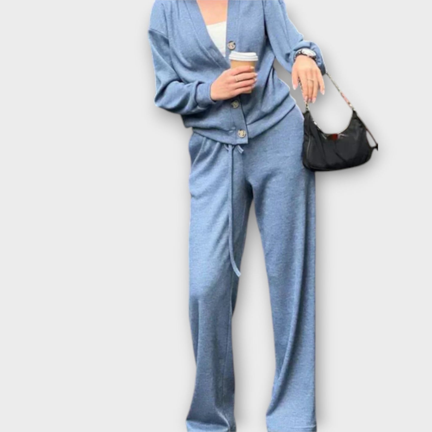 Chantal – Cardigan &amp; Pants Set