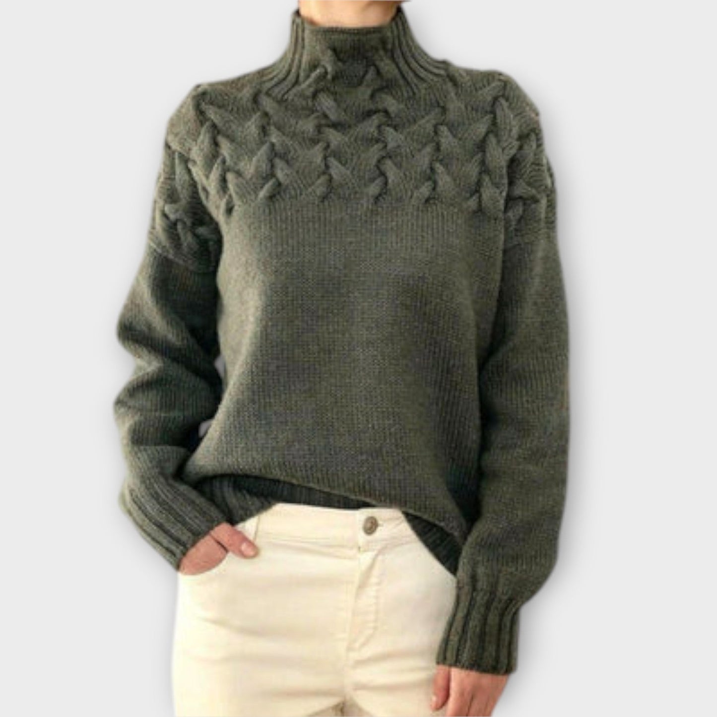 Aurora - Cable Knit Sweater