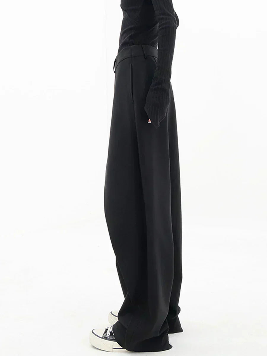 Leja - Layered Button Pants