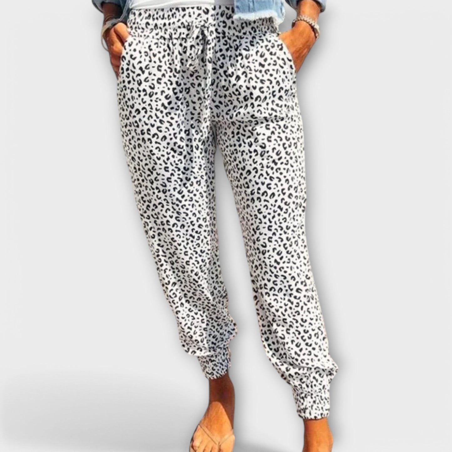 Feli - Wide Leg Leo Pants