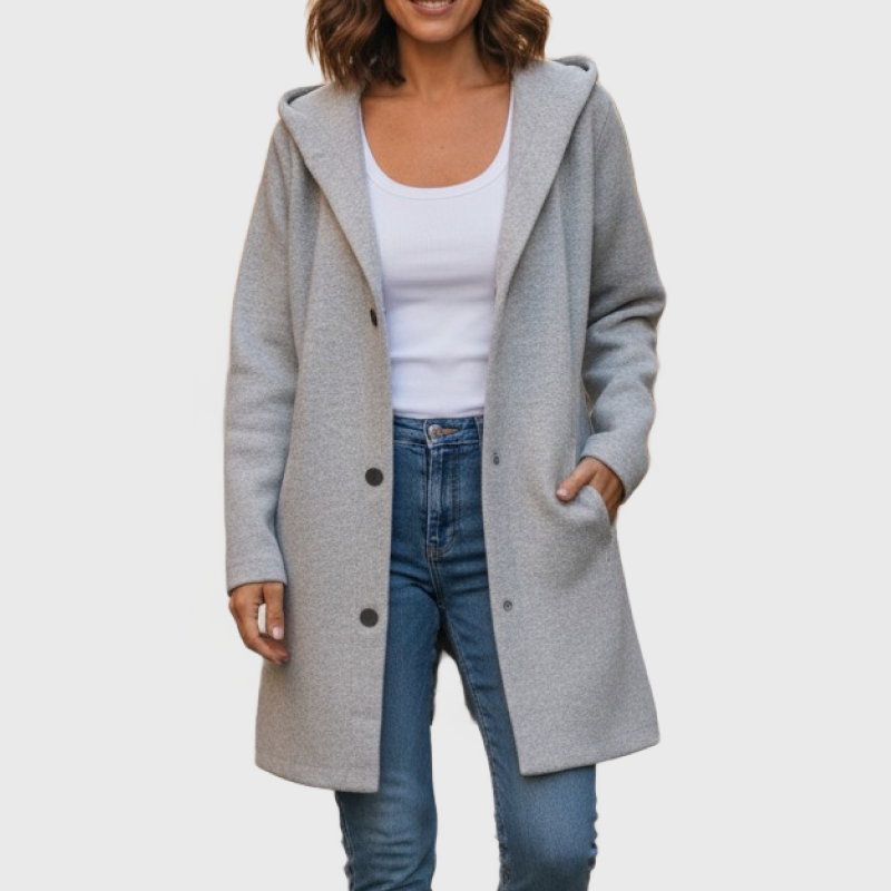 Jasmine - Casual Hooded Jacket