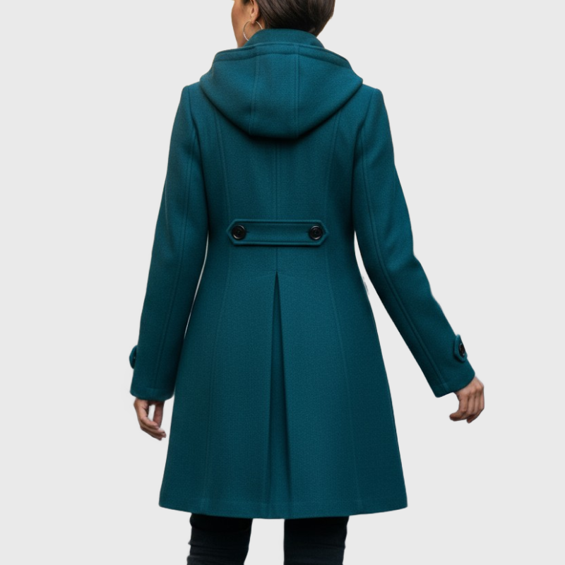Bella - Elegant Hooded Coat