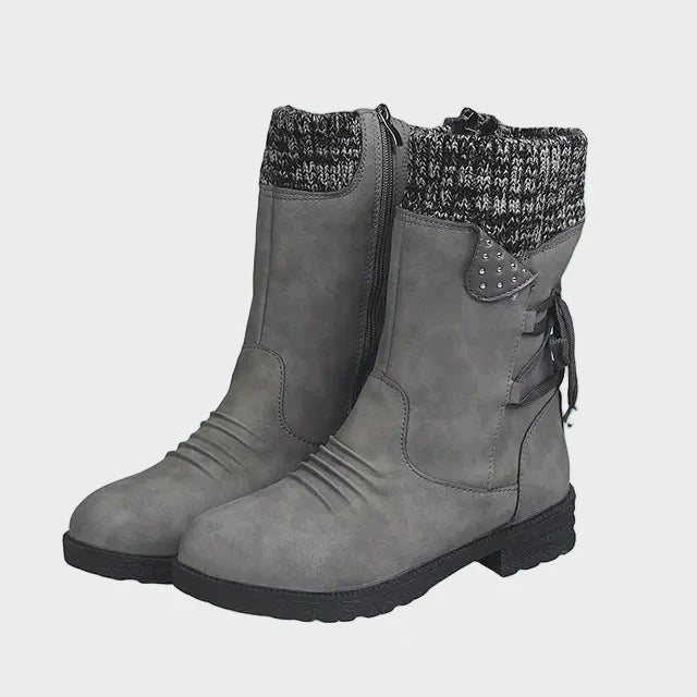 Fashionable Knit Boots