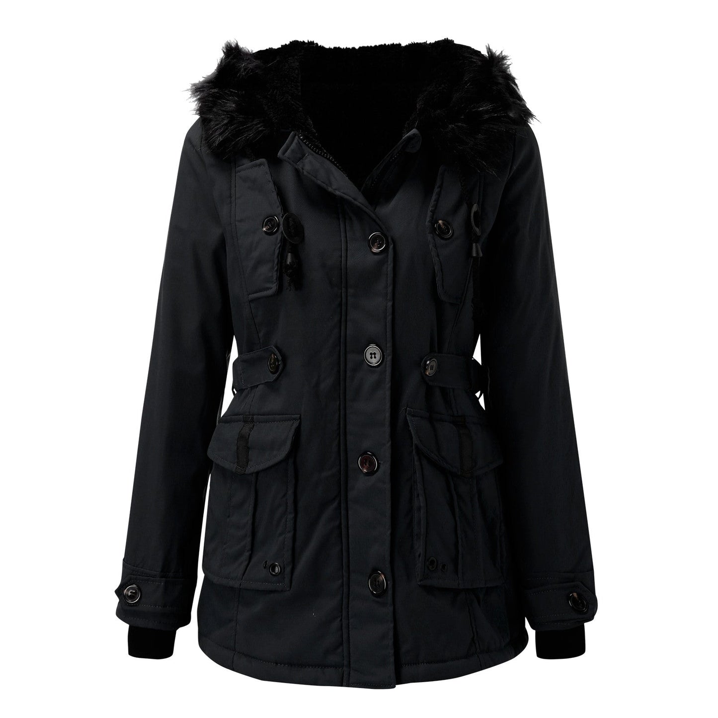 Charlotte - Warm Hooded Coat