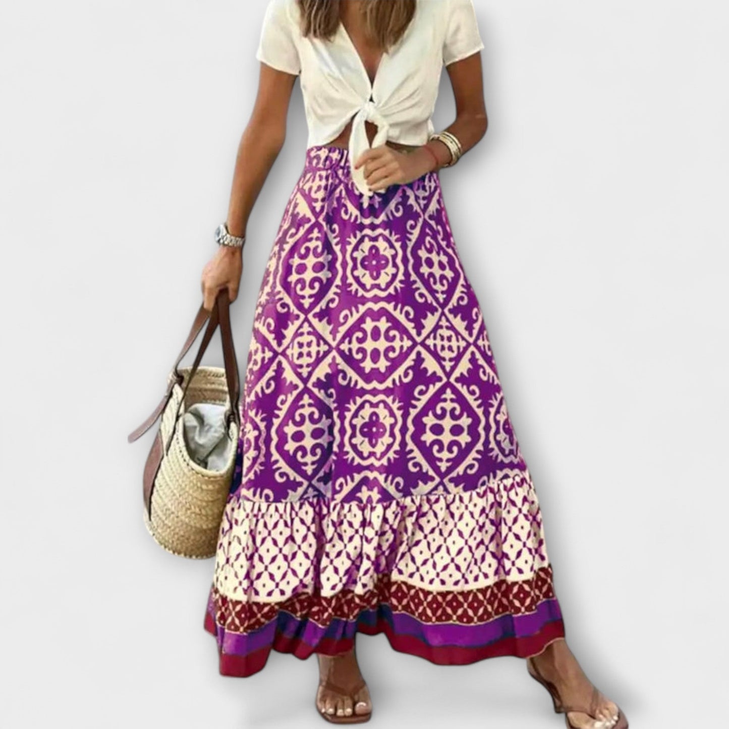 Dagmar - High-Waisted Summer Skirt