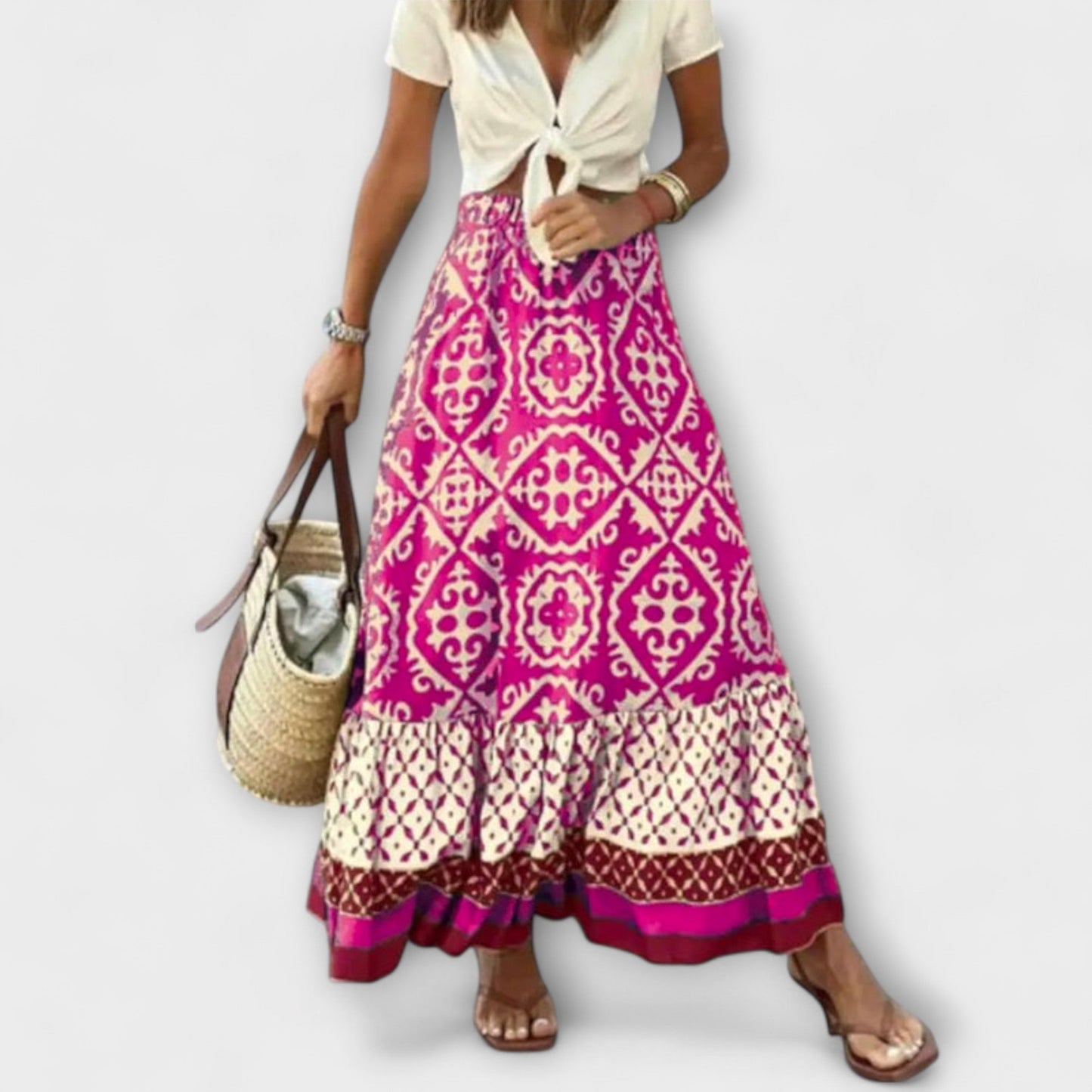 Dagmar - High-Waisted Summer Skirt