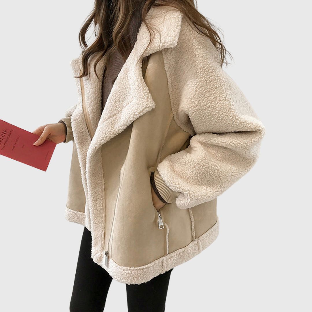 Brooklyn - Shearling Oversized Coat