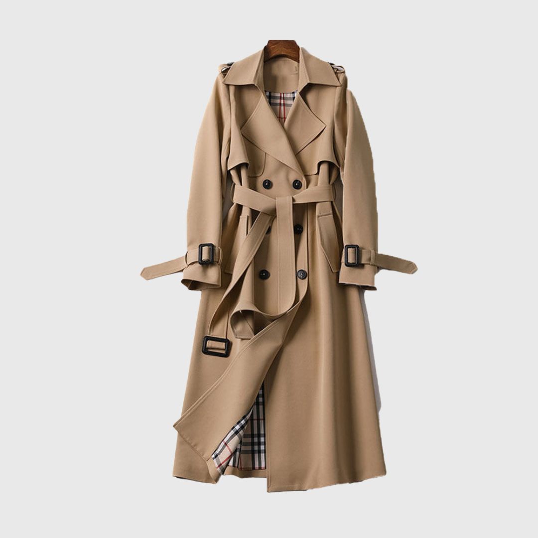 Victoria - Double-Breasted Trench Coat