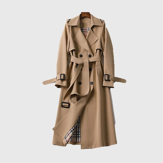 Victoria - Double-Breasted Trench Coat