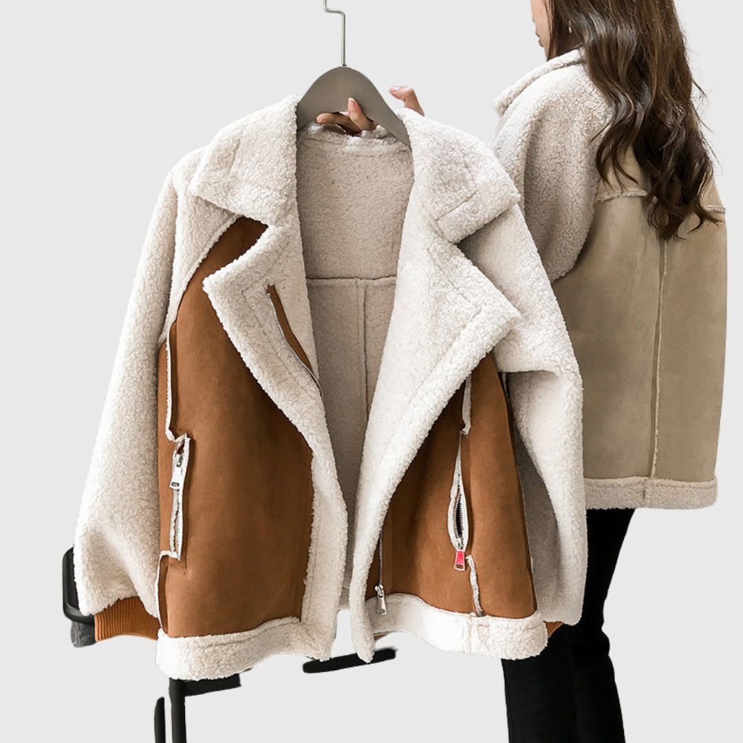 Brooklyn - Shearling Oversized Coat