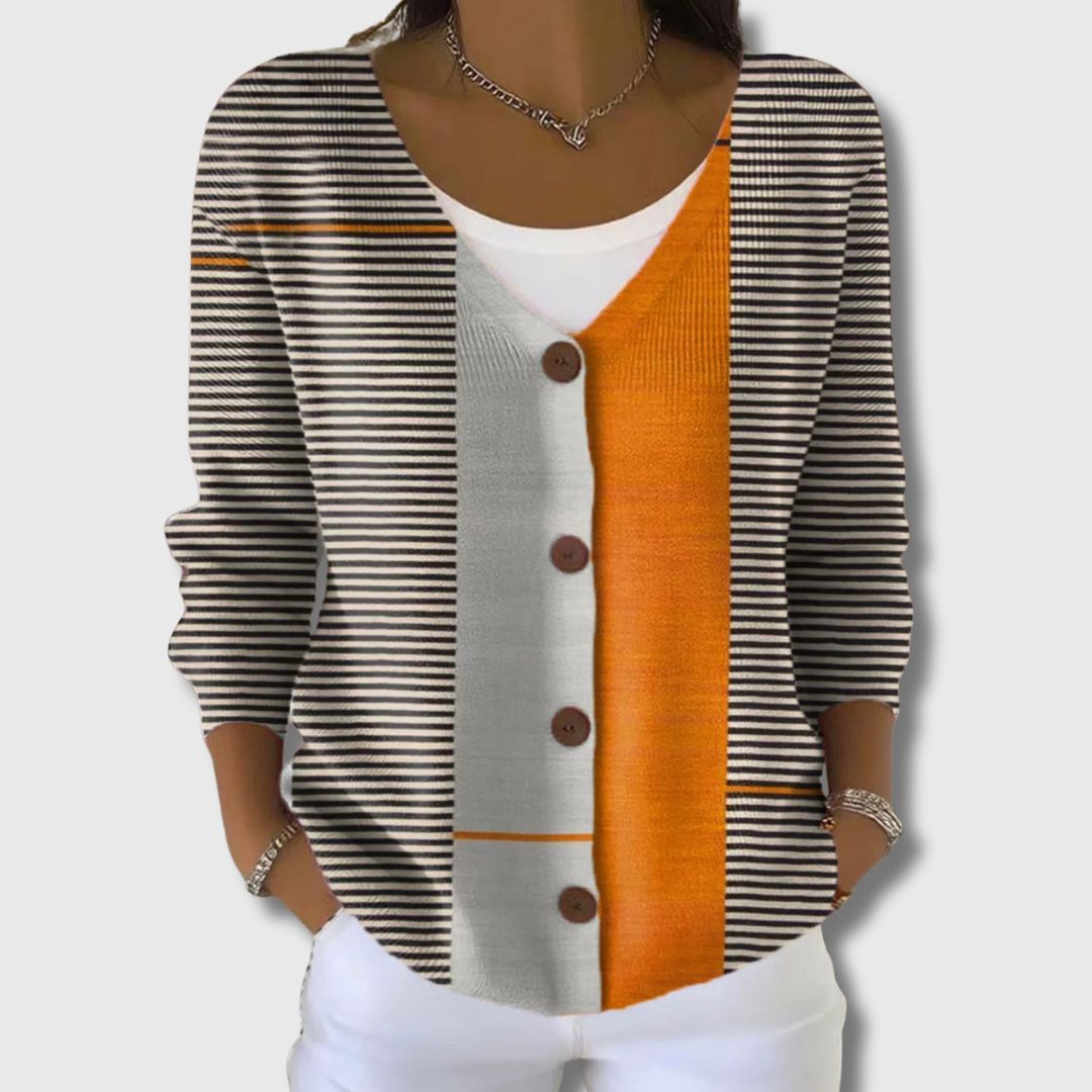 Corinne - V-Neck Cardigan