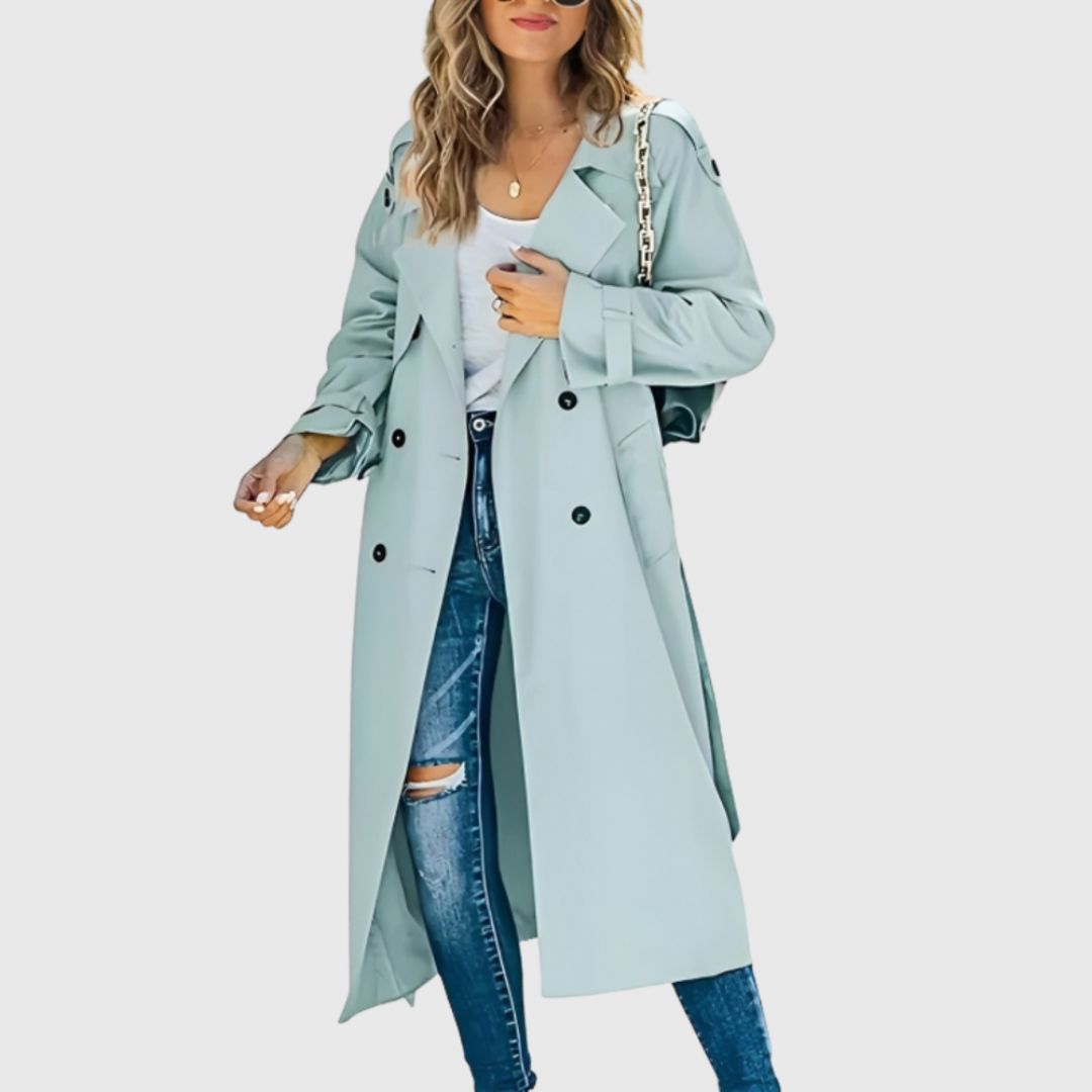 Charlie - Double-Breasted Trench Coat