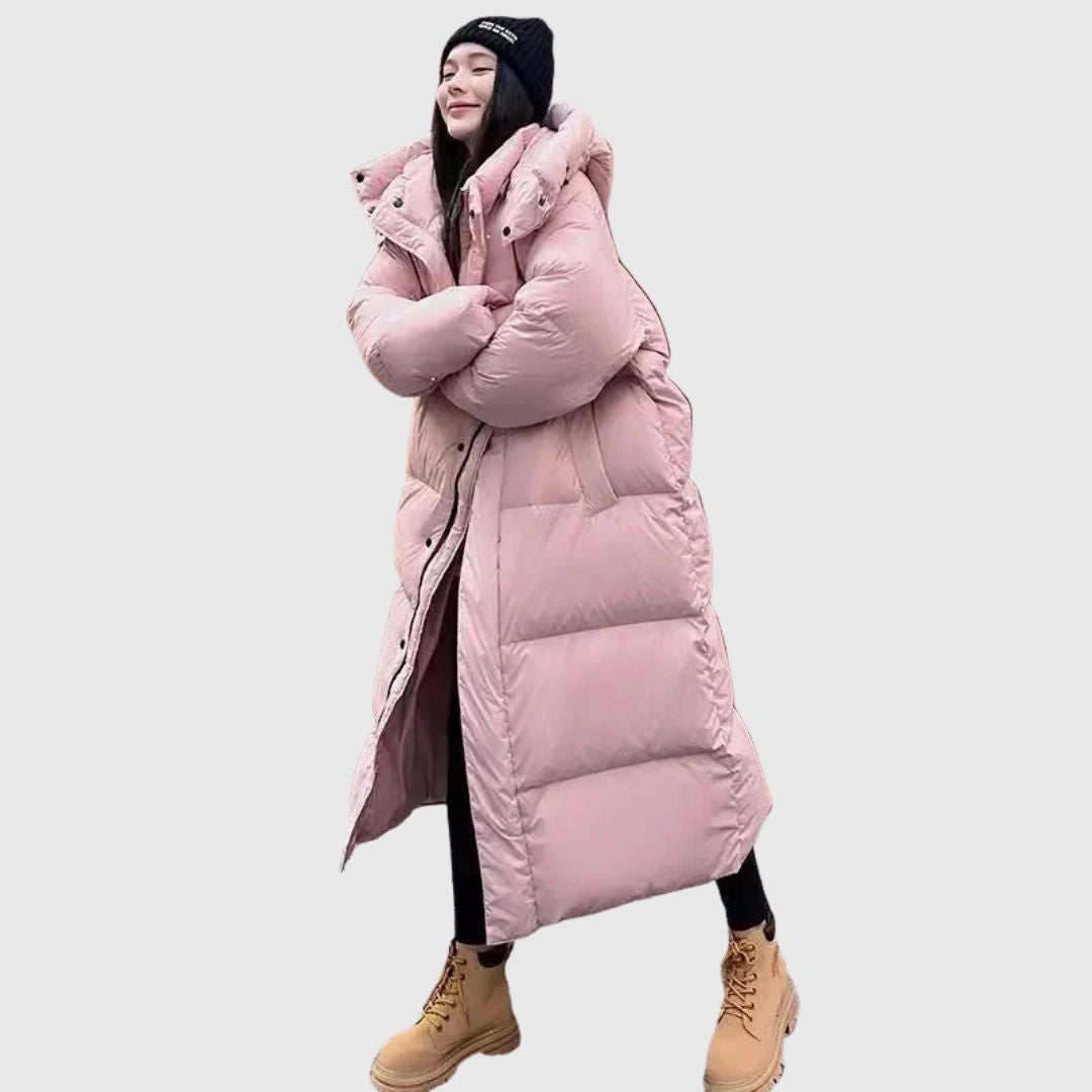 Patricia - Long Quilted Puffer Coat