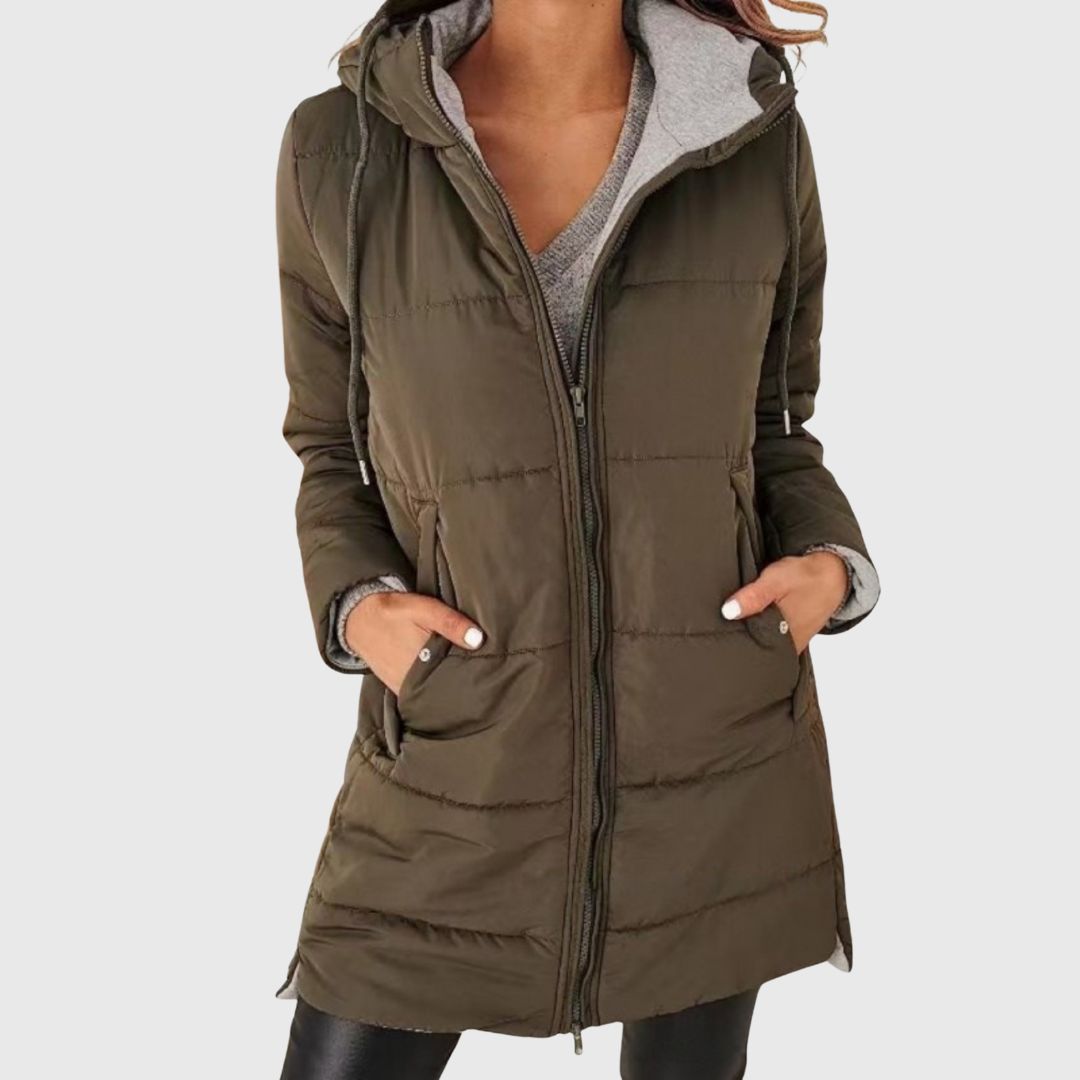 YILA - Hooded Puffer Down Jacket