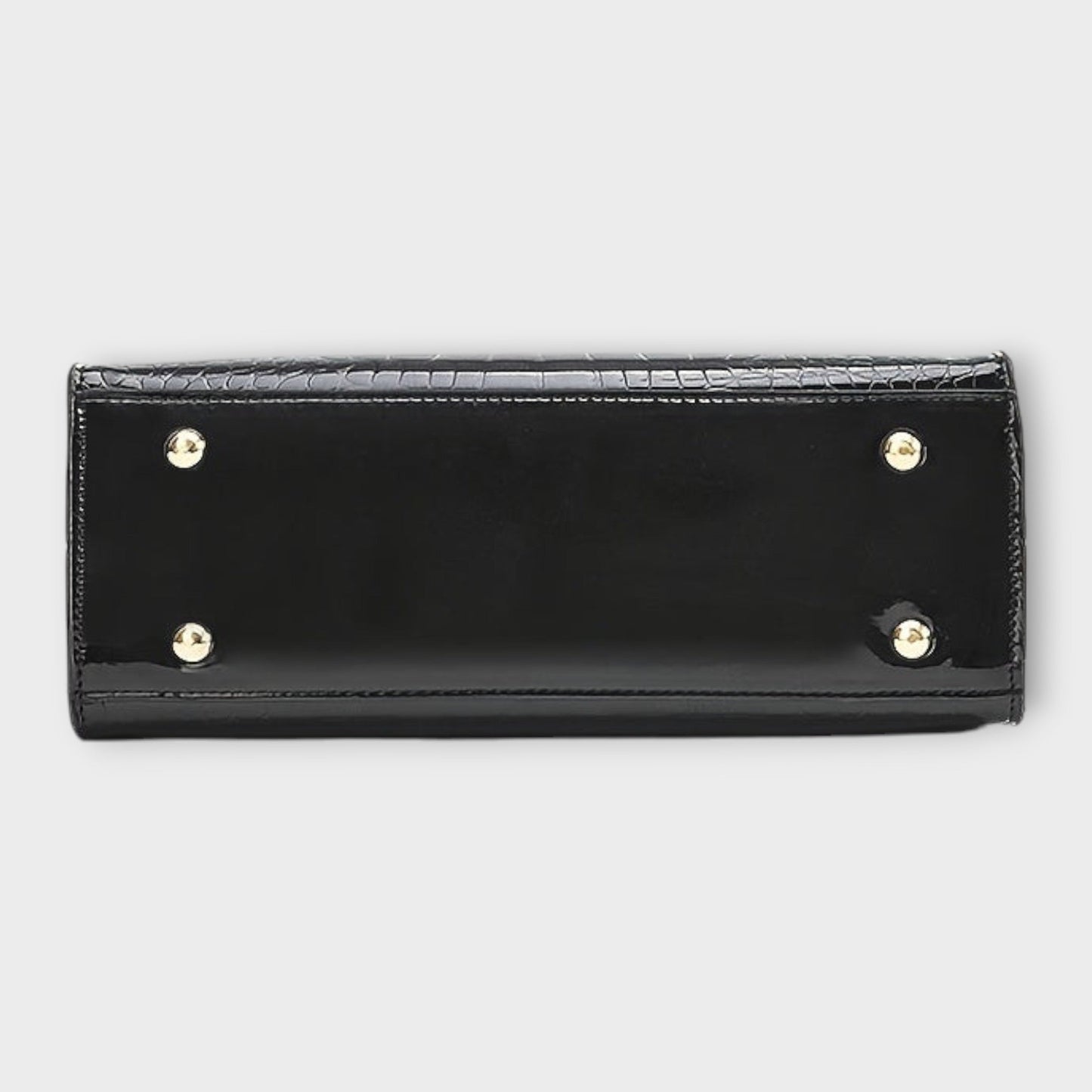 Aurora - Shiny Crocodile Pattern Handbag